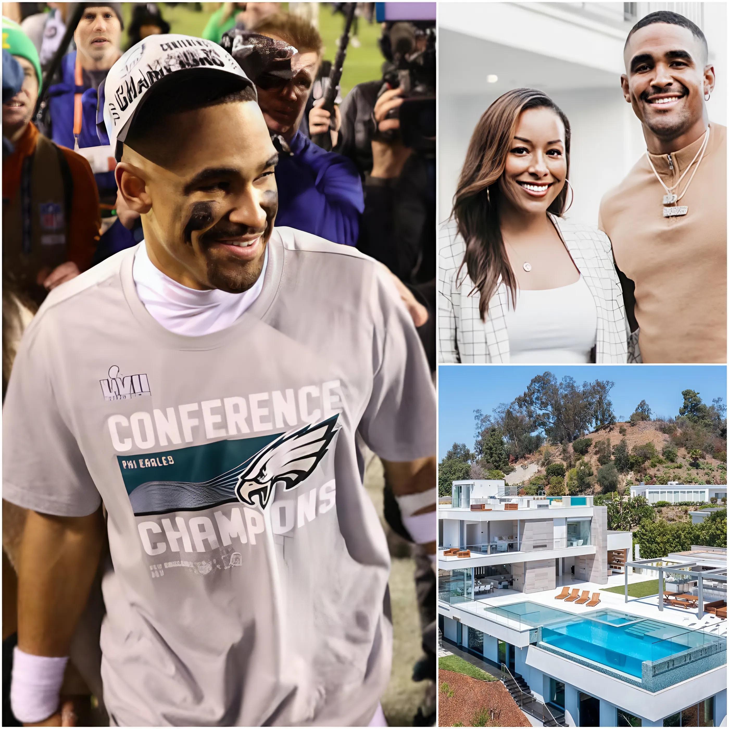 Inside Jalen Hurts’ Jaw-Dropping $50M Mansion: Dior Treadmill Worth Millions (Only 10 Worldwide) and His Wife’s Controversial “NUD” Artwork Stun Fans-vut