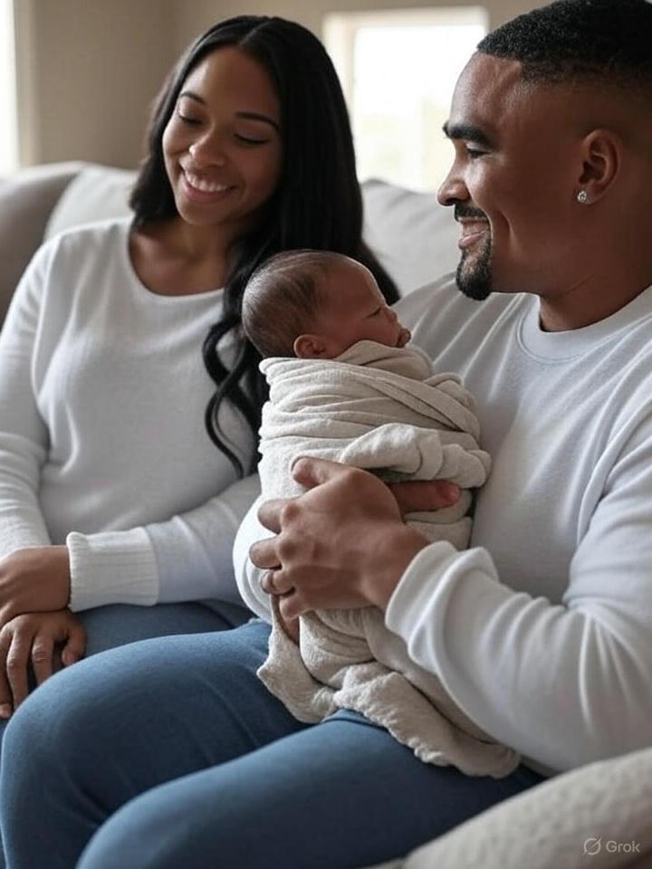 💥Jalen Hurts today welcomed a NEW MEMBER into his family. The Eagles quarterback couldn’t hide his happiness and expressed it with a DEEPLY MOVING 8-WORD MESSAGE to his wife, leaving everyone touched by the love he has for his family...vannguyen