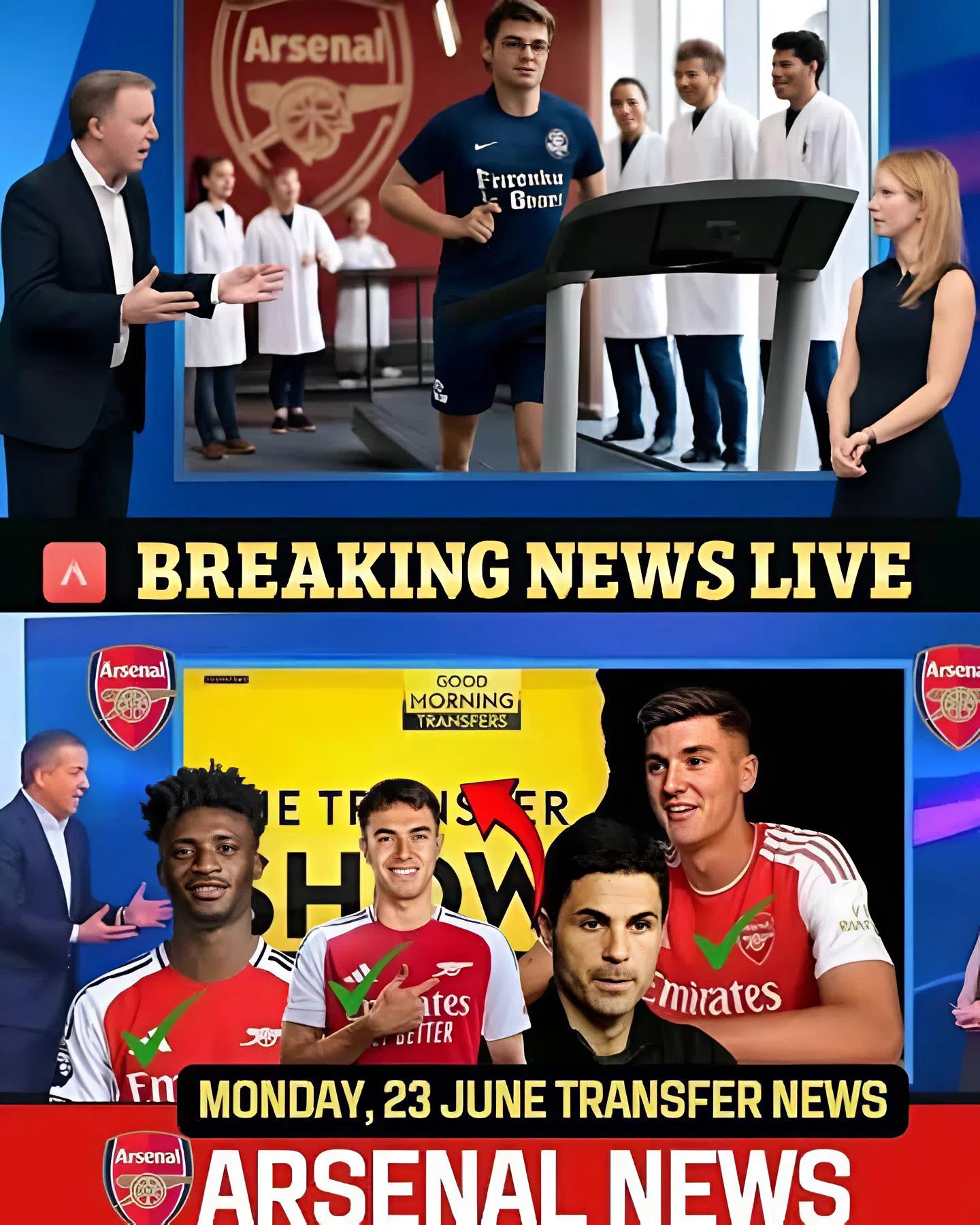 Deal Signed✅️: After so many bids rejected, Arsenal’s latest £100million bid for top European striker has been accepted as the superstar arrives in London to complete the Gunners move. FULL STORY LINK 👇👇