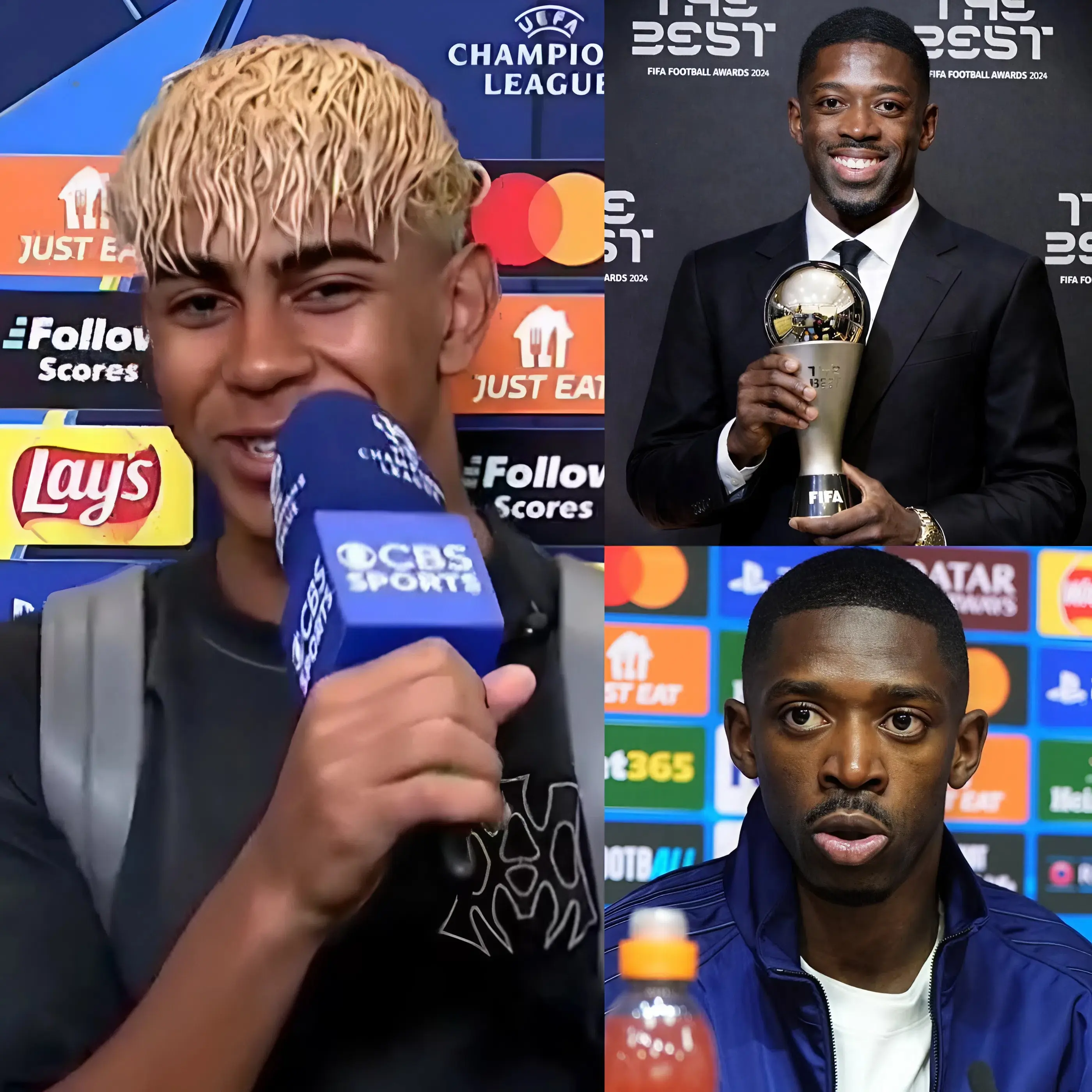 “ESE PREMIO YA NO ES JUSTO. CREO QUE COMETIERON UN ERROR AL DARSELO A DEMBÉLÉ…” — Lamine Yamal ha criticado públicamente los resultados de la ceremonia de los The Best 2025. La estrella del Barcelona declaró que Ousmane Dembélé no merece el premio al Mejor Jugador Masculino del Año y afirmó que otro nombre era mucho más merecedor de ese honor. Casi de inmediato, el propio Dembélé respondió a Yamal con un mensaje de 10 palabras, dejando a Yamal furioso y sin palabras…
