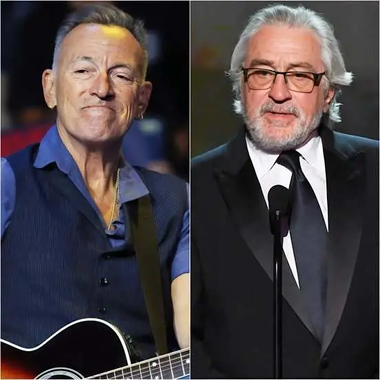The legendary stars Bruce Springsteen and Robert De Niro have announced that they will move to Canada due to the unrest in the USA. 2 087d2fda 5a61 484f 96d4 d97563354a31