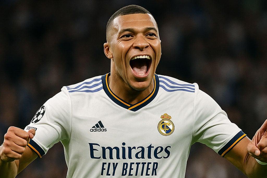 Coach Hansi Flick didn’t hesitate to DECLARE WAR on Real Madrid 🚨🚨 “Beating Real Madrid and winning LaLiga 2025-26 is very easy, because the previous titles were only the result of luck and favorable refereeing decisions. They are on a winning streak because they haven’t faced us yet.” Immediately, super striker Mbappé’s cold, sharp, and overwhelming response, in just 10 words, was enough to silence all of Spain…