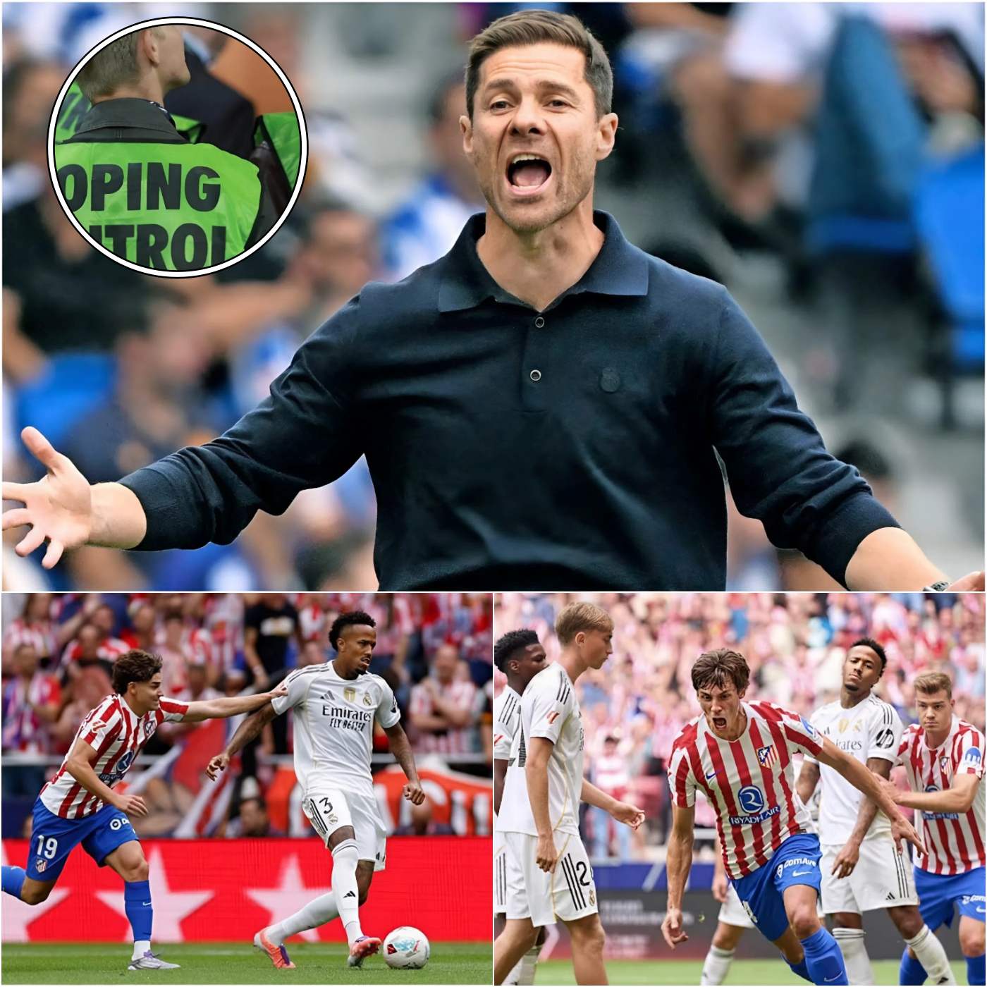 BREAKING NEWS 😱🚨 Real Madrid coach Xabi Alonso has requested a doping test for an Atlético de Madrid player after the recent defeat: “He played like a beast, the defense we pride ourselves on was completely destroyed by him…”. The results left the entire world in shock. When they were made public, everyone was stunned… even Xabi, who eventually issued a surprising statement.