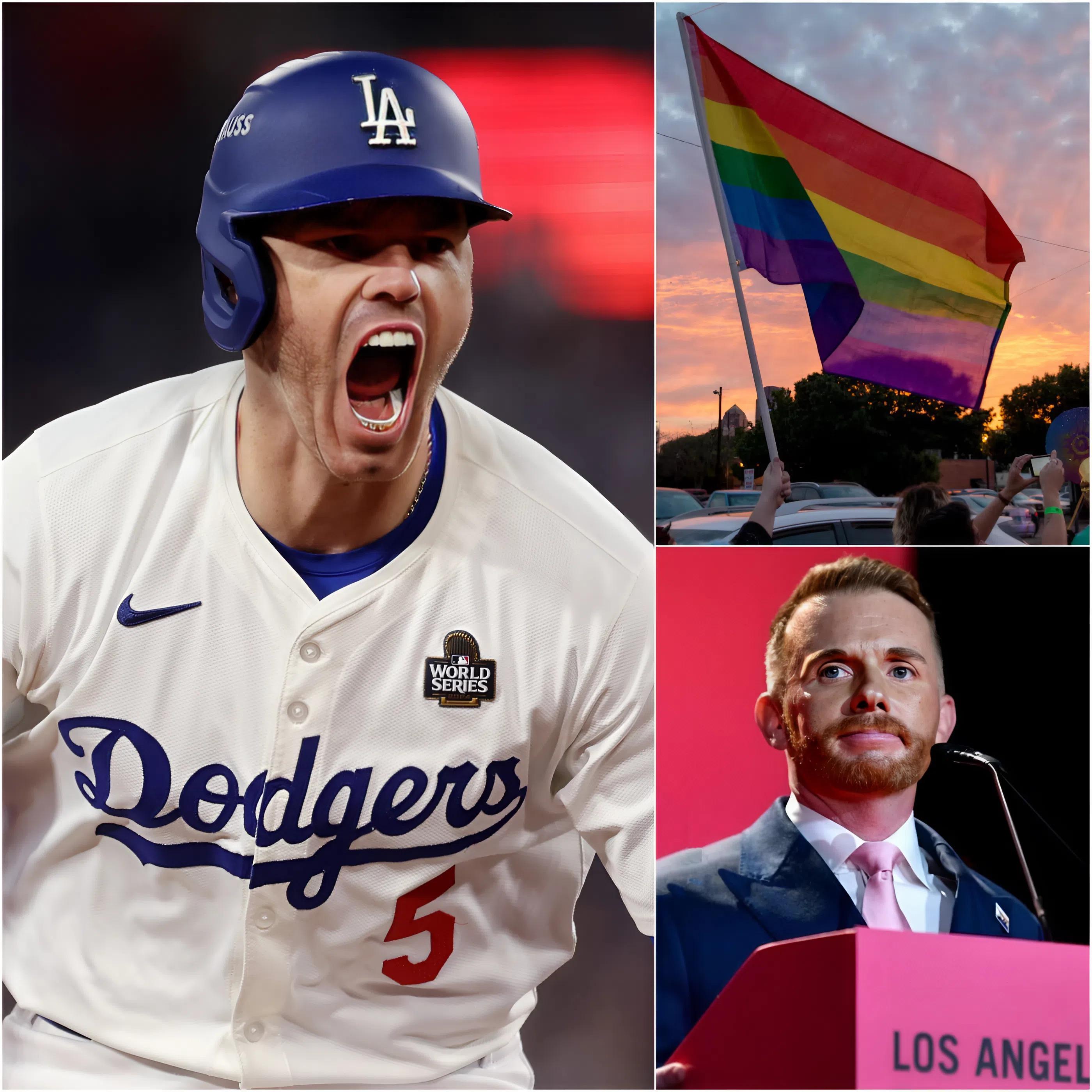 BREAKING NEWS: Dodgers Superstar Freddie Freeman Shakes MLB to Its Core by Refusing to Wear Pride Decal on His Mic, Slamming the “W0KE Agenda” as an Obsession With Women’s Rights He Will Never Accept — Fans and League Officials Left Stunned - Luxury Blogs