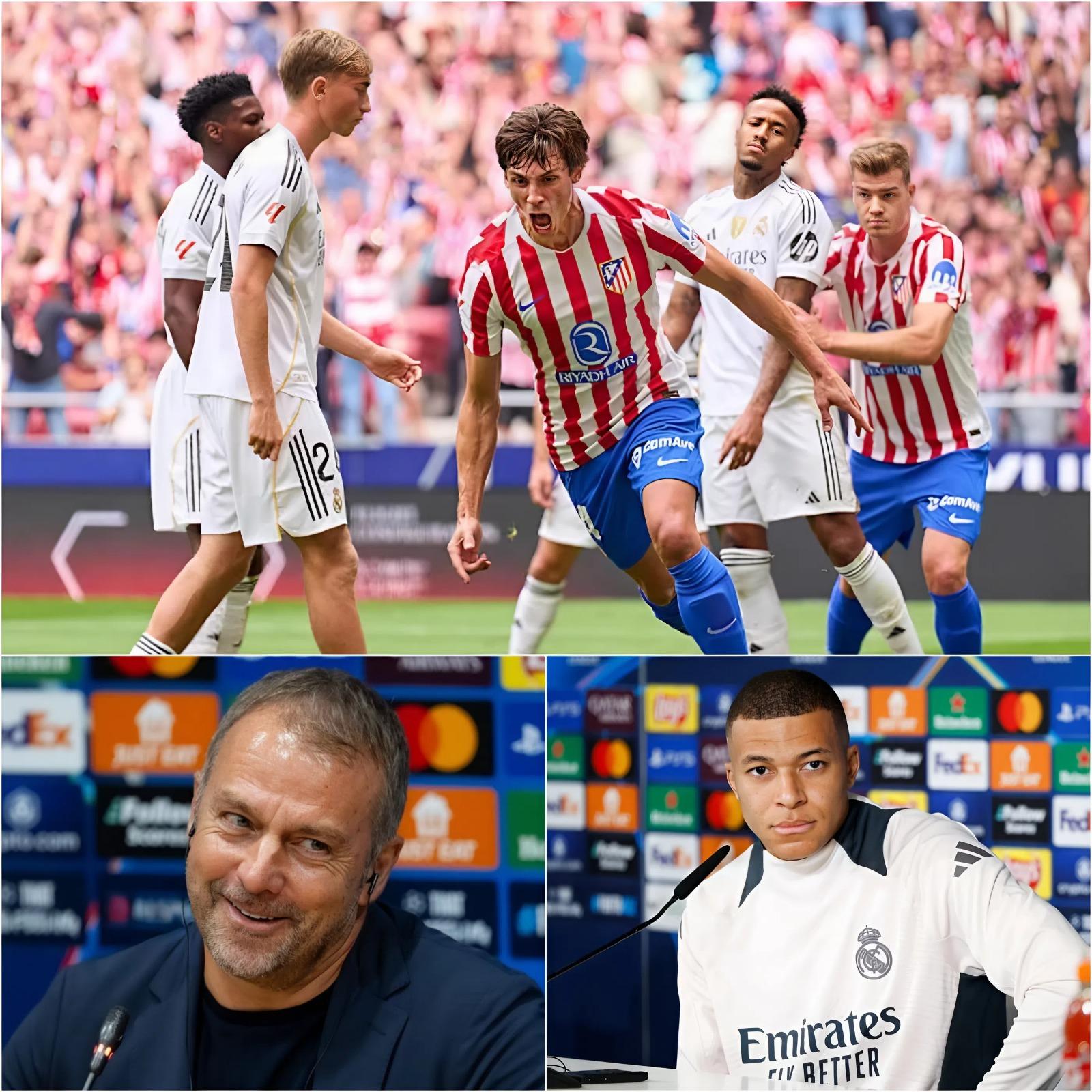 🚨 After the defeat to Atlético Madrid, Barcelona coach Hansi Flick never thought this year’s Real Madrid would be a match for the current Barcelona. 🚨🚨 “Barcelona will win La Liga 2025-26 very easily, Real DO NOT DESERVE to be in our position!” Mbappé’s direct and sharp response, in just 10 words, was enough to get all of Spain talking… Details in the comments. 👇👇