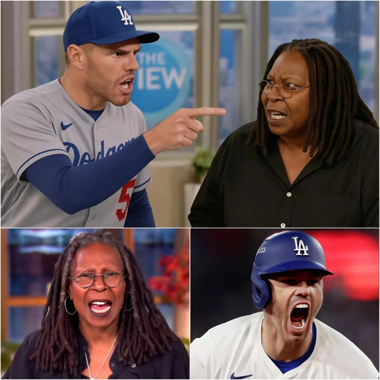 DAYTIME TV ERUPTS: Dodgers Superstar Freddie Freeman Storms Off ‘The View’ After Explosive Clash With Joy Behar and Ana Navarro — Whoopi Goldberg Screams “CUT IT! GET HIM OFF MY SET!” as Live Chaos Leaves Audience and Fans in Shock - Luxury Blogs