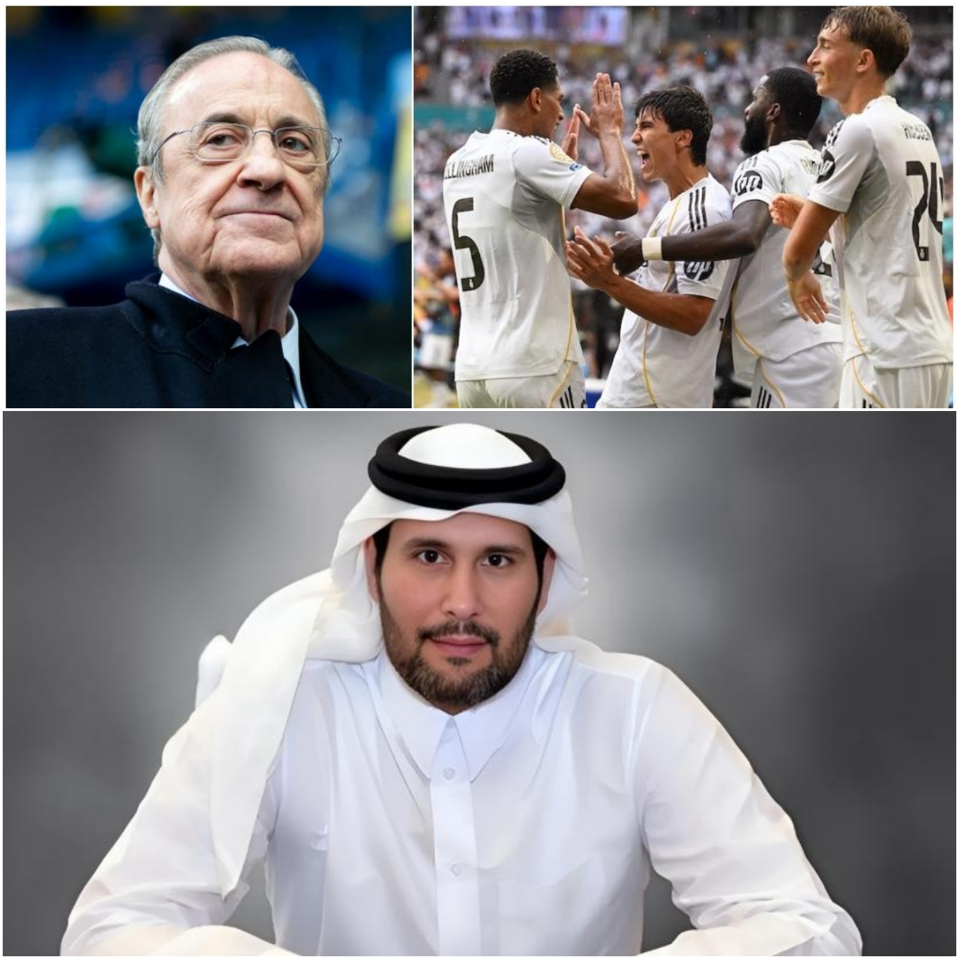 Qatari Sheikh Jassim wants to buy Real Madrid “I WILL MAKE THE CLUB THE KING OF EUROPE IN THE NEXT FEW YEARS” – MONSTROUS offer sent to Real Madrid’s board, but Real’s response surprises everyone.