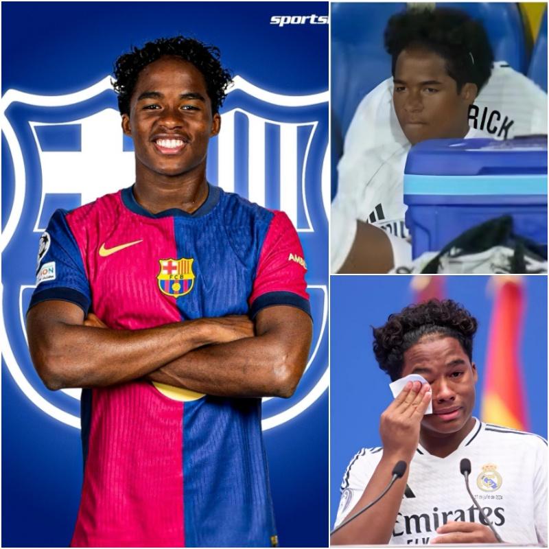 Endrick requests that Real Madrid immediately terminate his contract and wishes to be transferred to BARÇA without delay. “I can’t live here one more second.”