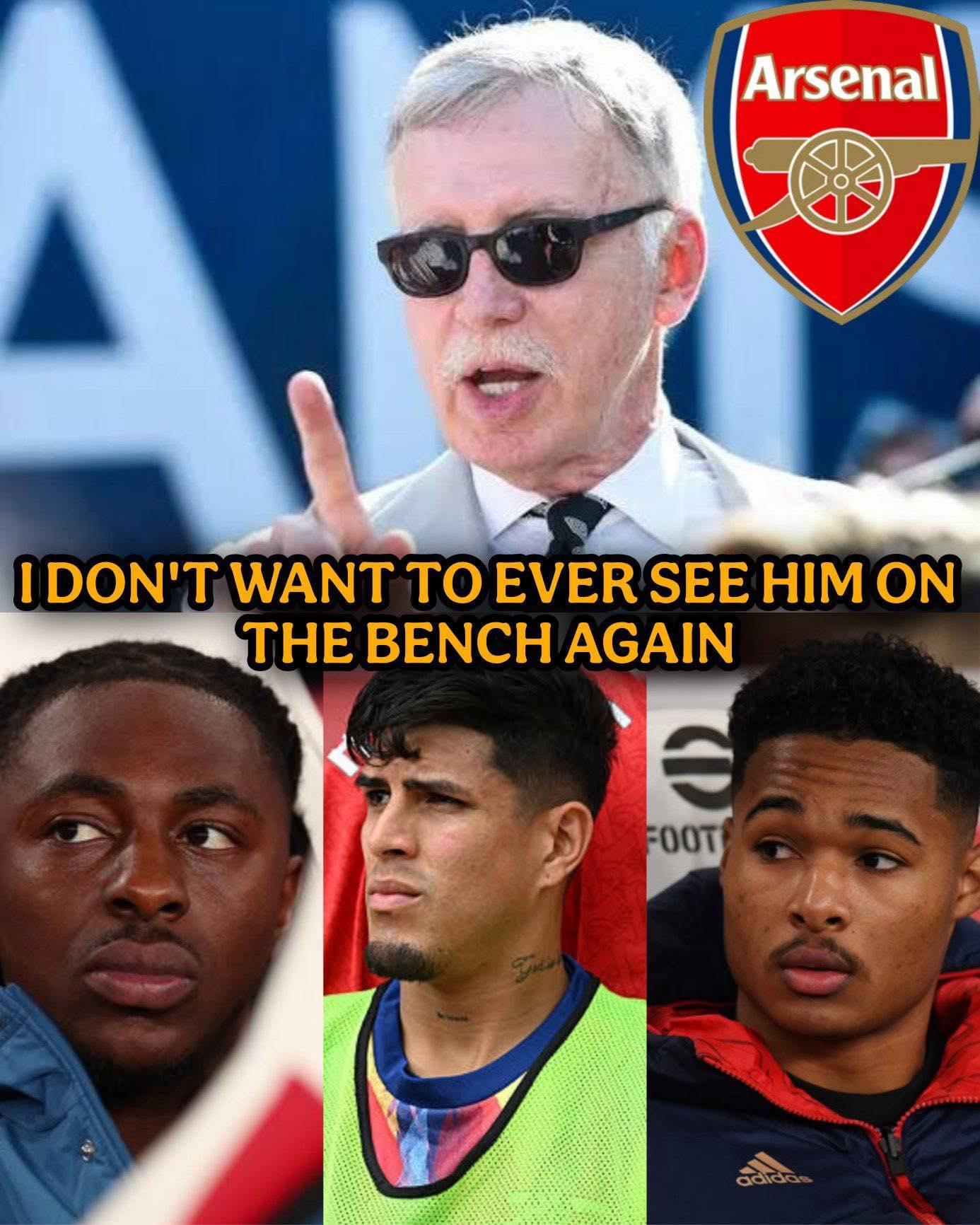 BREAKING NEWS:‼️ This is like a last warning to Mikel Arteta,if I see Him on the bench this weekend Arteta will have himself to blame for that,I know how much He's worth now in the current market, Arteta should not reduce his value for me", Arsenal owner Stan Kroenke send another strong warning to Mikel Arteta over one Arsenal player He has been benching lately ARTETA MIGHT LOSE HIS JOB FOR THIS 😤📌 FULL STORY: LINK 👇👇 - Luxury Blogs