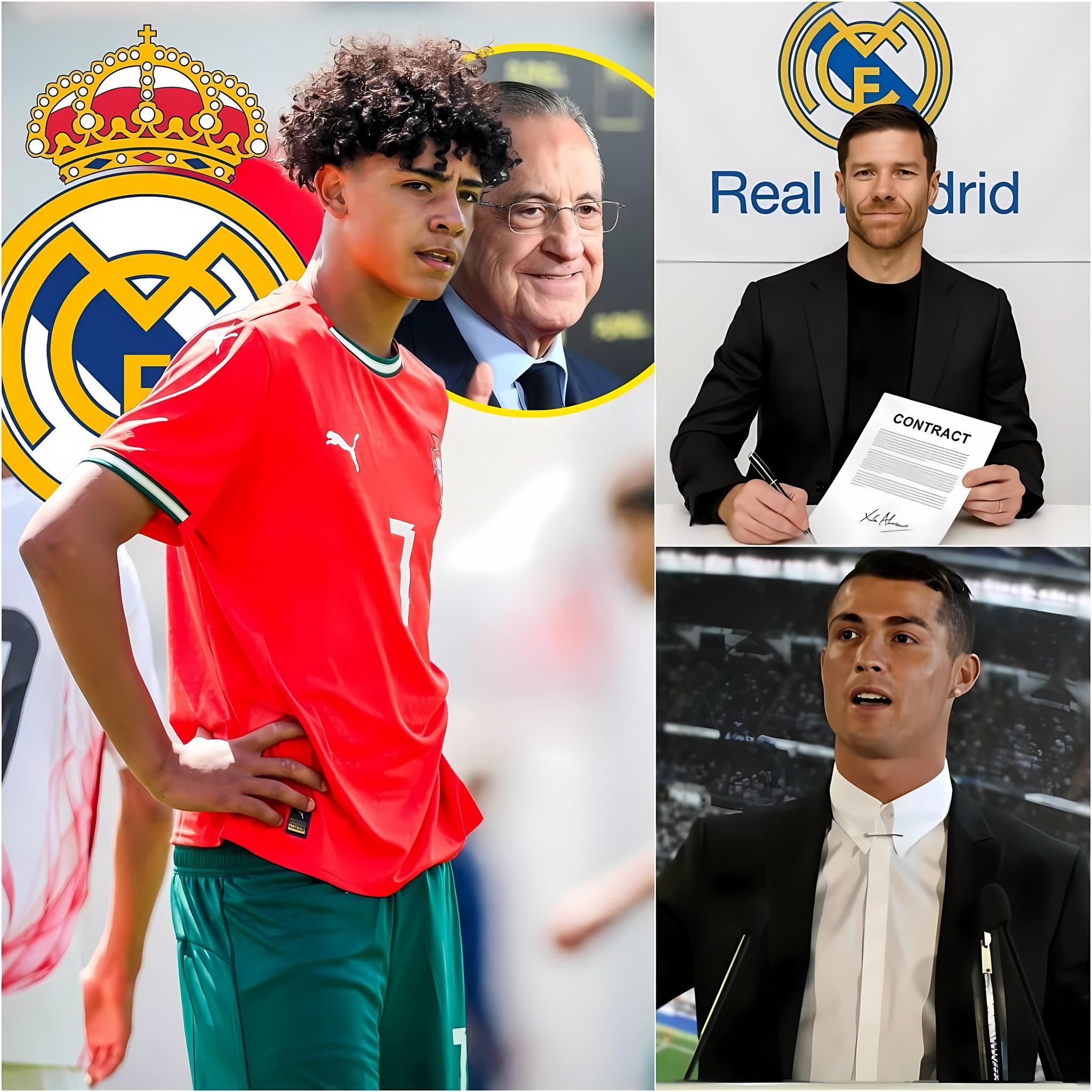 Cristiano Jr., son of superstar CR7, has been officially promoted to Real Madrid’s youth academy, personally recruited by president Florentino Pérez. Pérez is convinced that this will be the world’s second CR7, destined to shine at the Santiago Bernabéu. The shocking response and conditions set by father and son have sparked major controversy at Real Madrid and a wave of criticism worldwide.