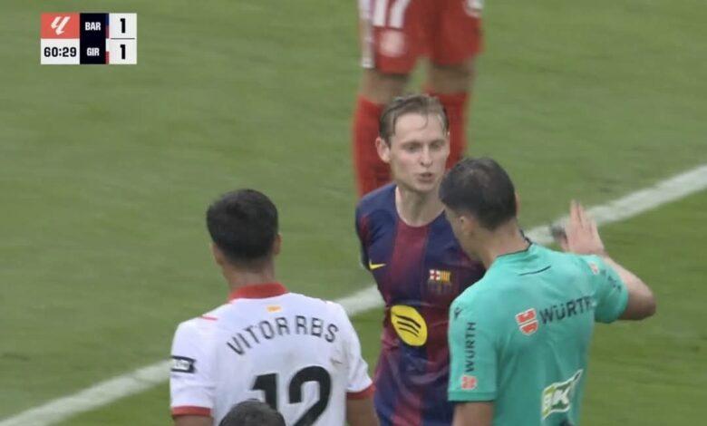 Breaking News: FIFA has officially announced the dismissal of the officials and referees from the recent Barcelona vs Girona match. This decision comes after Referee Gil Manzano disallows Barça’s Goal due to a possible foul!. Justice has been served for Barcelona, and this sets a strong example for other referees to maintain fairness and integrity in the game. FULL STORY LINK IN COMMENT SECTION 👇👇👇