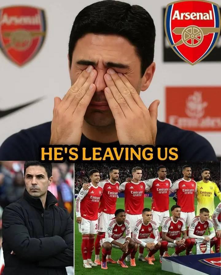 BREAKING NEWS:‼️ I pleaded for Him to stay but the board made a decision that He must be sold this January to recover from last summer spending, He’s my favorite Arsenal player, letting Him go at this crucial point is like bottling the league early again”, Mikel Arteta in tears as board announced the sale of ONE most important Arsenal player to generate funds by January IF HE LEAVES THEN WE SHOULD FORGET ABOUT WINNING THE LEAGUE 😔 FULL STORY: LINK 👇