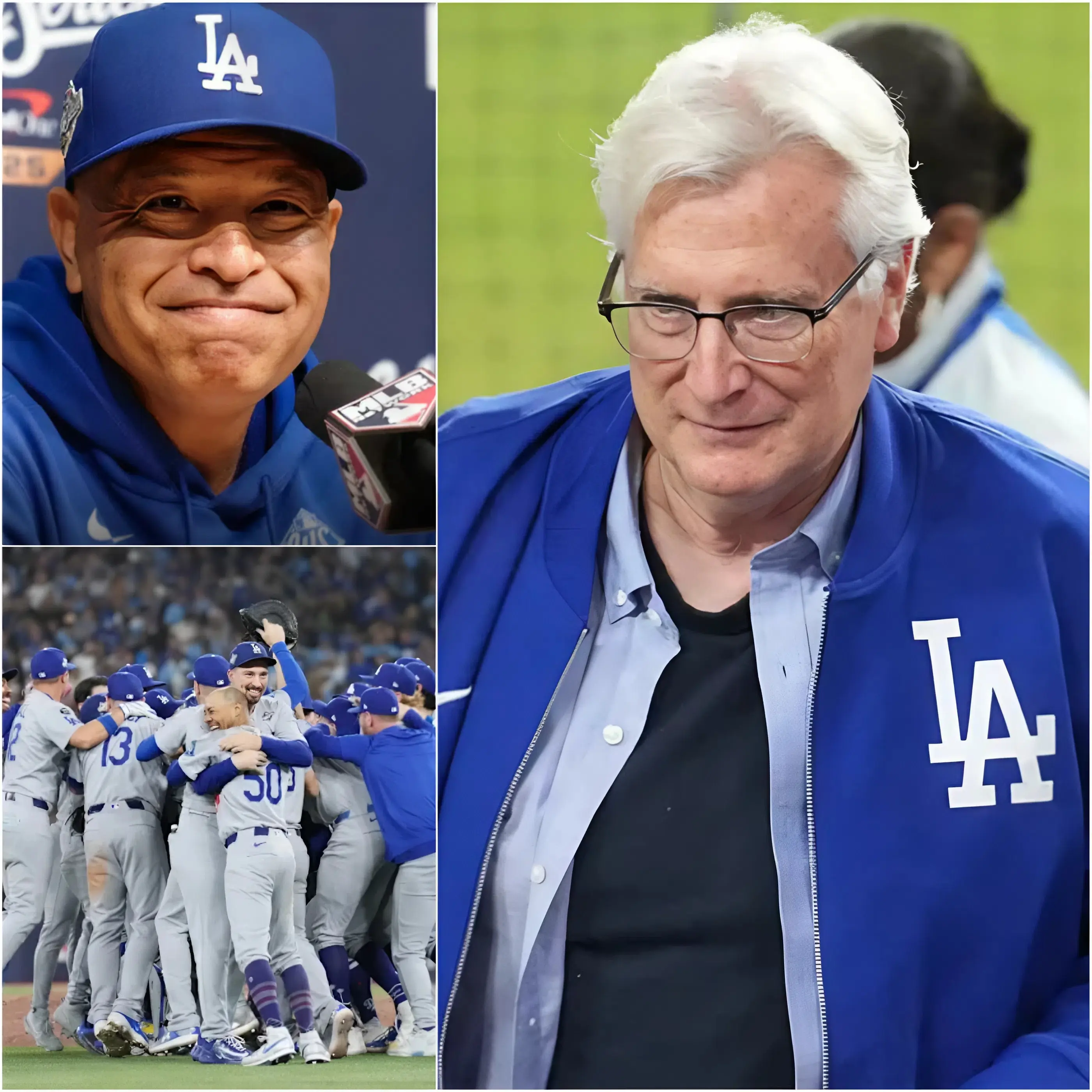 LATEST NEWS: After a convincing win over the Blue Jays, Los Angeles Dodgers president Mark Walter and head coach Dave Roberts have decided to start planning for next season. Mark Walter shocked fans when he revealed the five players he wants to bring in to build a stronger roster for the 2026 season, leaving fans extremely excited.