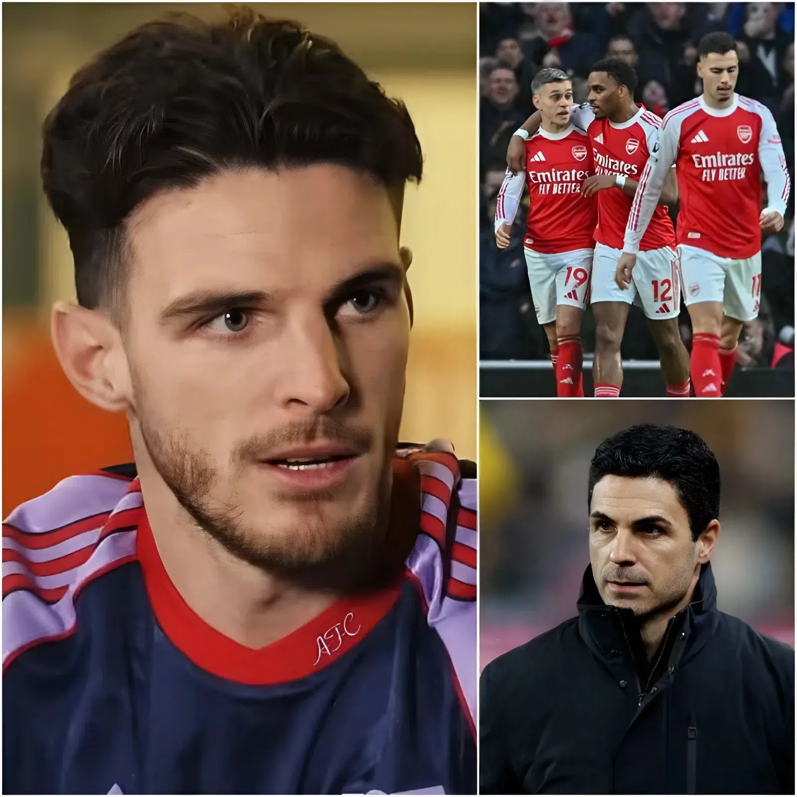 Explosive shock at the Emirates! Concerns are rising at Arsenal ahead of the clash vs Tottenham Hotspur… Declan Rice has shaken the dressing room and issued a stern warning to Mikel Arteta, insisting that this player must not feature against Tottenham, saying: “We’re basically playing with only 10 men whenever he’s on the pitch!” 😱 The English midfielder believes his teammate has become a serious threat to the Gunners’ season, putting enormous pressure on Arteta ahead of this decisive match at the Emirates Stadium. 😳 - Luxury Blogs